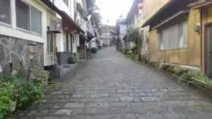 alt="江戸時代からの歴史を刻む「石畳の坂道」"