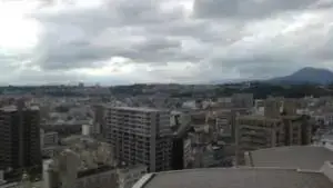 alt="オアシスタワーの部屋からの眺め"