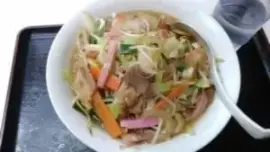 alt="日田ちゃんぽんを上から撮影"