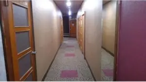 alt="別館の廊下"