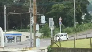 alt="坊主地獄先交差点"