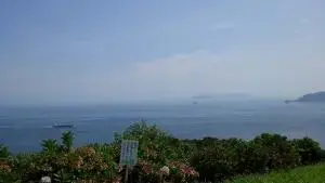 alt="大パノラマの豊予海峡"
