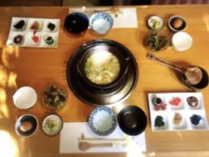 alt="由布の彩YADOYAおおはしの朝食"