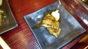 alt="別府清風 夕食バイキングの国産和牛ステーキ"