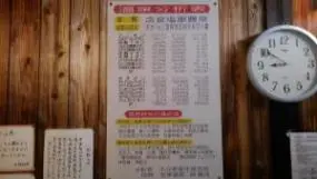 alt="ホテルエールの温泉分析表”