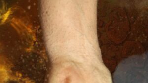 alt="筌の口温泉・山里の湯のシュワシュワ泡”