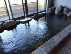 「山の湯」の岩風呂