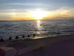 日本の夕陽百選！真玉海岸
