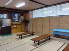 alt="大広間も昔のままの別府保養ランド"
